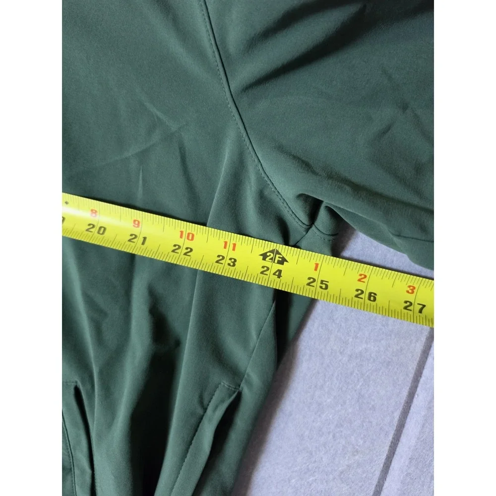 Green Bay Packers Nike Green Sideline Coach Men Short Sleeve Hoodie Jacket Sz XL